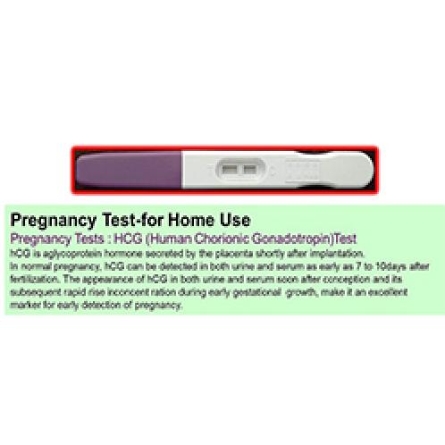 Pregnancy Test Kit,Simple Test Kit, Result in 5 Min